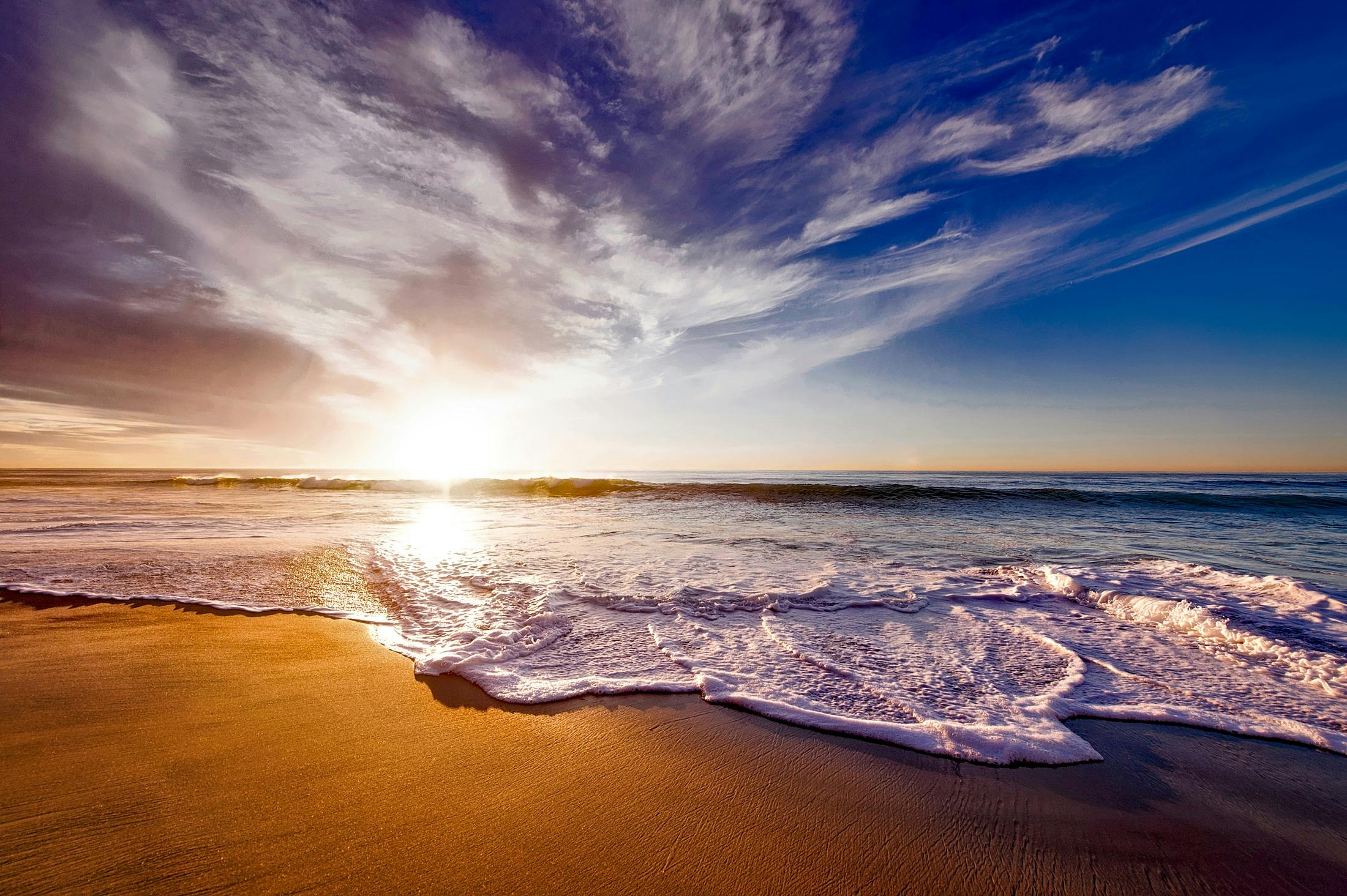 Sunset Beach wallpaper